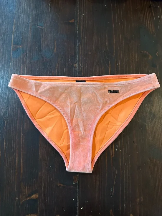 Triangl velvet bikini bottoms orange - Picture 2 of 4